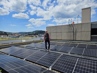 Marco Eberle, Hauptgeschftsfhrer des Landesbauernverbandes: Wir wollen mit dieser Investition ganz bewusst ein Zeichen setzen und eine Vorreiterrolle in der Stadt einnehmen. 
